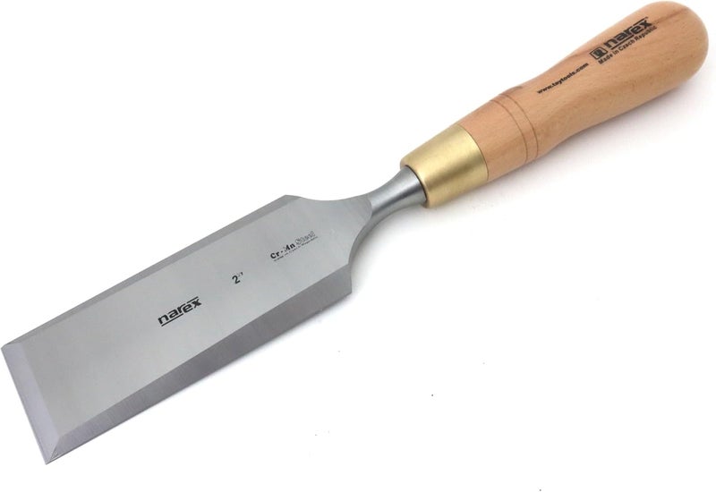 Imperial Bevel Edge Chisel - 2", Beech Handle with Brass Ferule